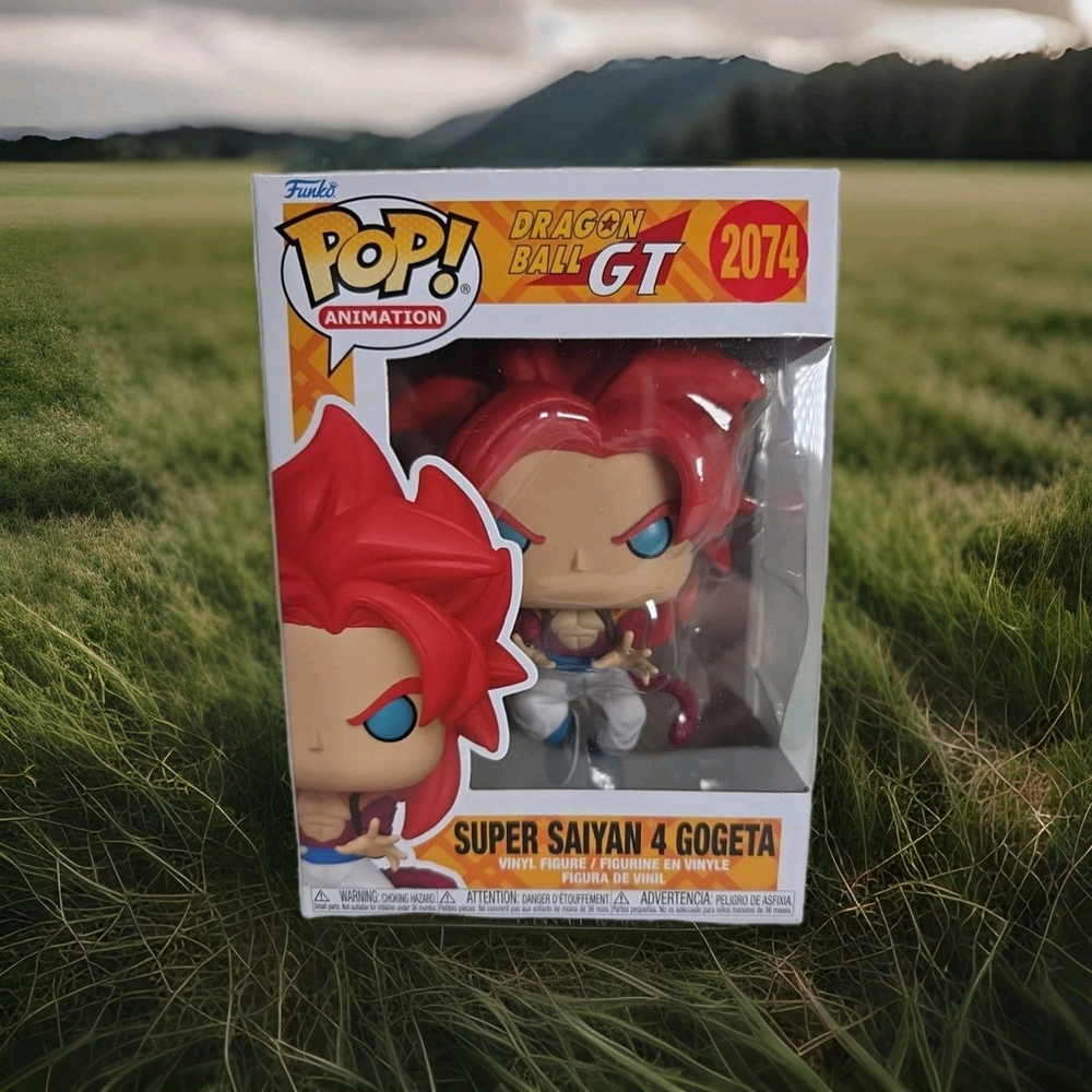 Funko Pop! Vinyl: Dragon Ball -‎ Super Saiyan 4 Gogeta #2074 FREE SHIPPING!!